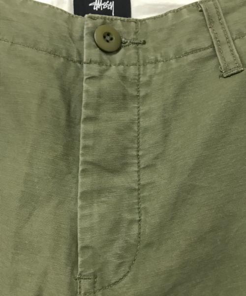 stussy（ステューシー）stussy (ステューシー) カーゴパンツ オリーブ サイズ:30の古着・服飾アイテム