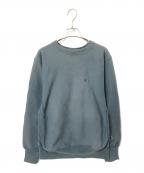 Champion REVERSE WEAVEチャンピオン リバース ウィーブ）の古着「刺繍スウェット」｜グレー
