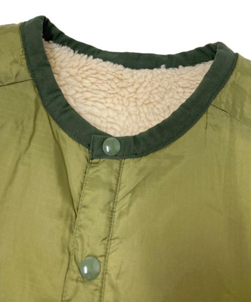 GRAMICCI（グラミチ）GRAMICCI (グラミチ) リバーシブルジャケット オリーブ×ベージュ サイズ:Fの古着・服飾アイテム