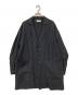 KAGURE（カグレ）の古着「リネンテーラードジャケット」｜ブラック