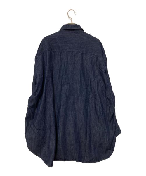 ROPE（ロペ）ROPE (ロペ) オーバーデニムシャツ インディゴ サイズ:Fの古着・服飾アイテム