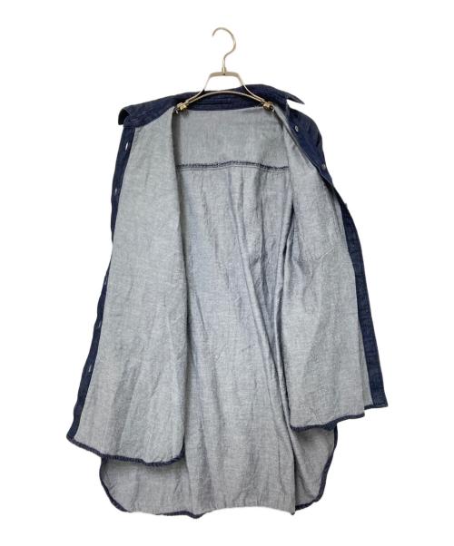 ROPE（ロペ）ROPE (ロペ) オーバーデニムシャツ インディゴ サイズ:Fの古着・服飾アイテム