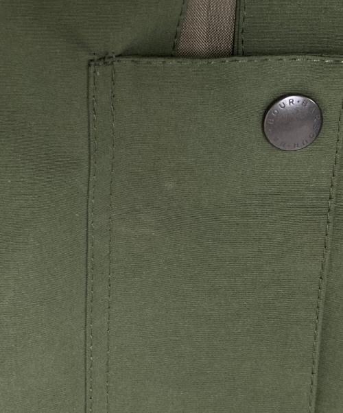 Barbour（バブアー）Barbour (バブアー) NEW BURGHLEY JACKET グリーン サイズ:34の古着・服飾アイテム