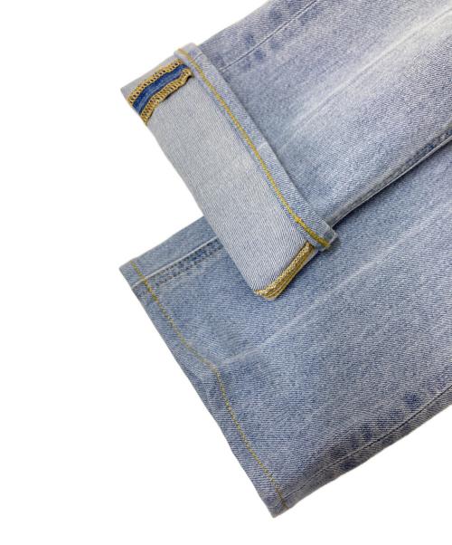 YANUK（ヤヌーク）YANUK (ヤヌーク) ETRE TOKYO (エトレトウキョウ) Center Crease StraightDenim インディゴ サイズ:21の古着・服飾アイテム