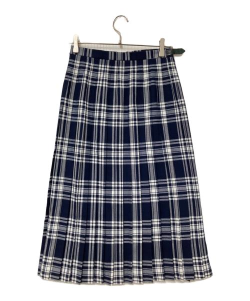 O'NEIL OF DUBLIN（オニールオブダブリン）O'NEIL OF DUBLIN (オニールオブダブリン) チェックラップスカート ネイビー サイズ:US:8の古着・服飾アイテム