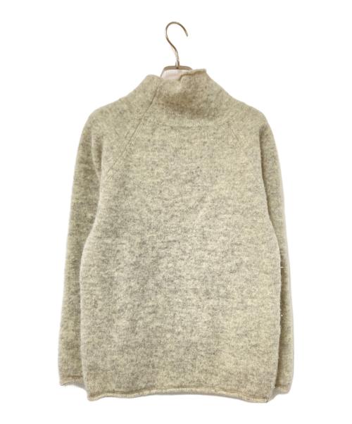 ERIBE（エリベ）ERIBE (エリベ) ウールタートルネックニット ベージュ サイズ:36の古着・服飾アイテム