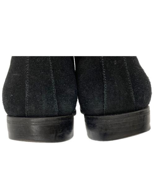 SCOTCH GRAIN（スコッチグレイン）SCOTCH GRAIN (スコッチグレイン) HIROKAWA (ヒロカワ) スウェードチャッカーブーツ ブラック サイズ:SIZE 23 1/2 EEEの古着・服飾アイテム