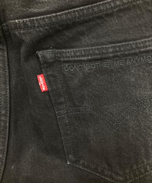 LEVI'S（リーバイス）LEVI'S (リーバイス) WASTED YOUTH (ウエステッド ユース) ブラックデニムパンツ ブラック サイズ:W29の古着・服飾アイテム