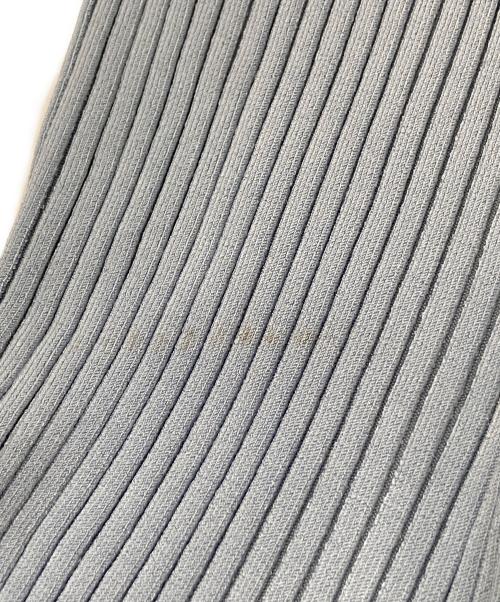 jacquemus（ジャックムス）jacquemus (ジャックムス) リブニットカーディガン ブルー サイズ:40の古着・服飾アイテム