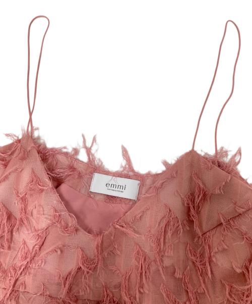emmi atelier（エミアトリエ）emmi atelier (エミアトリエ) フリンジビスチェ ピンク サイズ:Fの古着・服飾アイテム