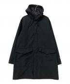 Eddie Bauerエディーバウアー）の古着「フーテッドナイロンジャケット」｜ブラック