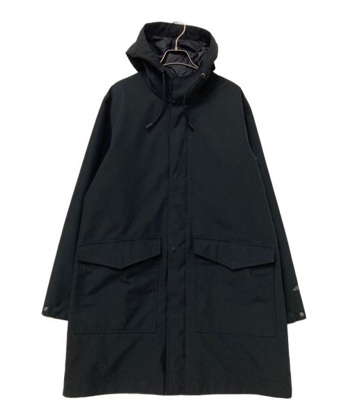 Eddie Bauer（エディーバウアー）Eddie Bauer (エディーバウアー) フーテッドナイロンジャケット ブラック サイズ:Mの古着・服飾アイテム