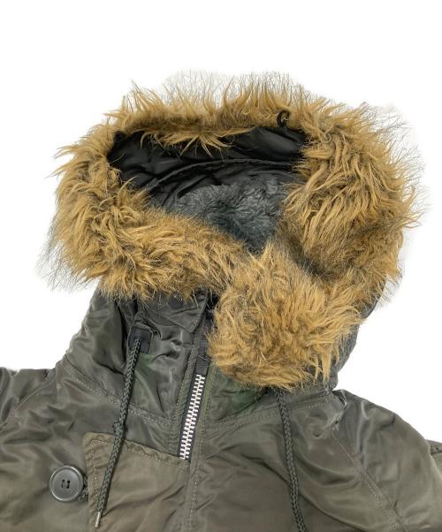 ALPHA（アルファ）ALPHA (アルファ) N－3Bフライトジャケット オリーブ サイズ:Mの古着・服飾アイテム