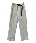 C2H4シーツーエイチフォー）の古着「BUCKLE TRACK PANTS」｜ベージュ