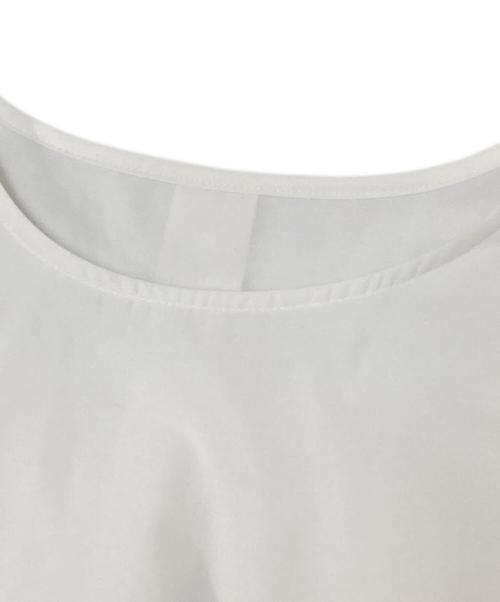 maison de dolce（メゾンドドルチェ）maison de dolce (メゾンドドルチェ) バルーンブラウス ホワイト サイズ:F 未使用品の古着・服飾アイテム