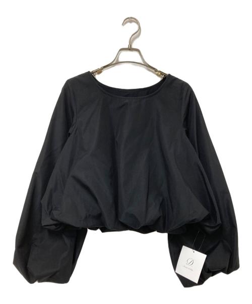 maison de dolce（メゾンドドルチェ）maison de dolce (メゾンドドルチェ) バルーンブラウス ブラック サイズ:Fの古着・服飾アイテム