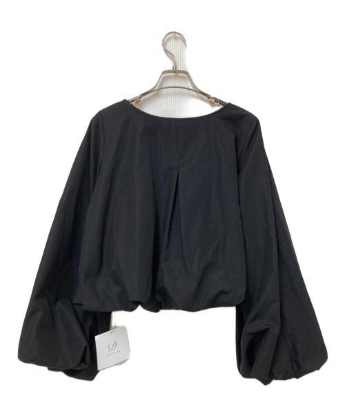 maison de dolce（メゾンドドルチェ）maison de dolce (メゾンドドルチェ) バルーンブラウス ブラック サイズ:Fの古着・服飾アイテム