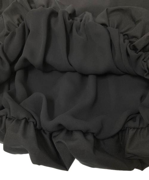 maison de dolce（メゾンドドルチェ）maison de dolce (メゾンドドルチェ) バルーンブラウス ブラック サイズ:Fの古着・服飾アイテム