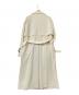 moussy (マウジー) LOOSE DRAPE トレンチコート アイボリー サイズ:2：4000円