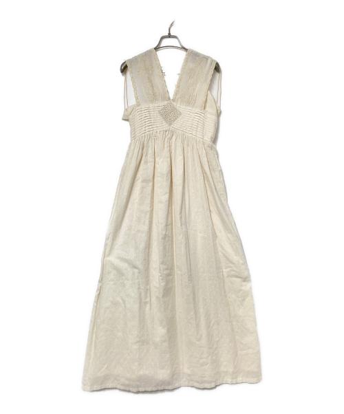 Velnica（ヴェルニカ）Velnica (ヴェルニカ) ワンピース アイボリー サイズ:下記参照の古着・服飾アイテム
