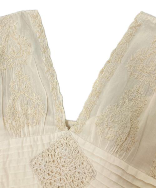 Velnica（ヴェルニカ）Velnica (ヴェルニカ) ワンピース アイボリー サイズ:下記参照の古着・服飾アイテム