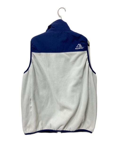 WILD THINGS（ワイルドシングス）WILD THINGS (ワイルドシングス) フリースベスト アイボリー×ネイビー サイズ:Mの古着・服飾アイテム