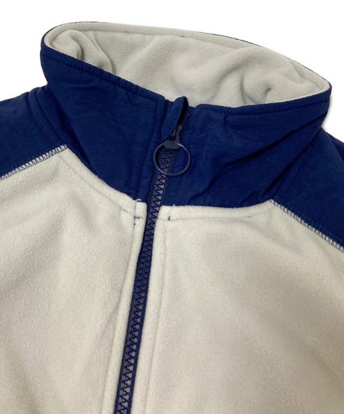 WILD THINGS（ワイルドシングス）WILD THINGS (ワイルドシングス) フリースベスト アイボリー×ネイビー サイズ:Mの古着・服飾アイテム