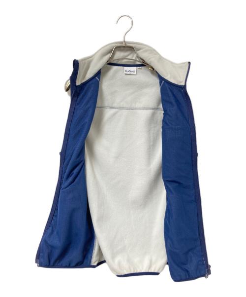 WILD THINGS（ワイルドシングス）WILD THINGS (ワイルドシングス) フリースベスト アイボリー×ネイビー サイズ:Mの古着・服飾アイテム