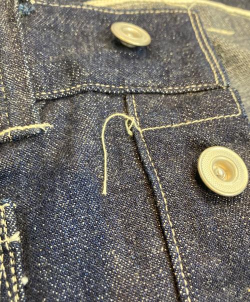 WAREHOUSE（ウエアハウス）WAREHOUSE (ウエアハウス) JOHN GLUCKOW (ジョン グラッコー) 1910s Netmaker's Trousers インディゴ サイズ:34の古着・服飾アイテム