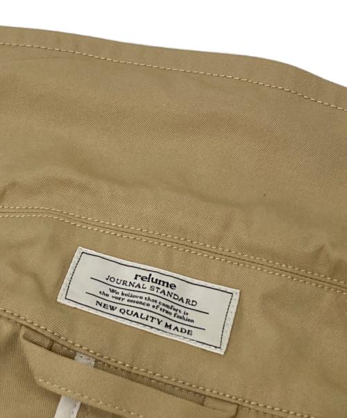 JOURNAL STANDARD（ジャーナルスタンダード）JOURNAL STANDARD (ジャーナルスタンダード) スーピマコットンステンカラーコート ベージュ サイズ:38の古着・服飾アイテム