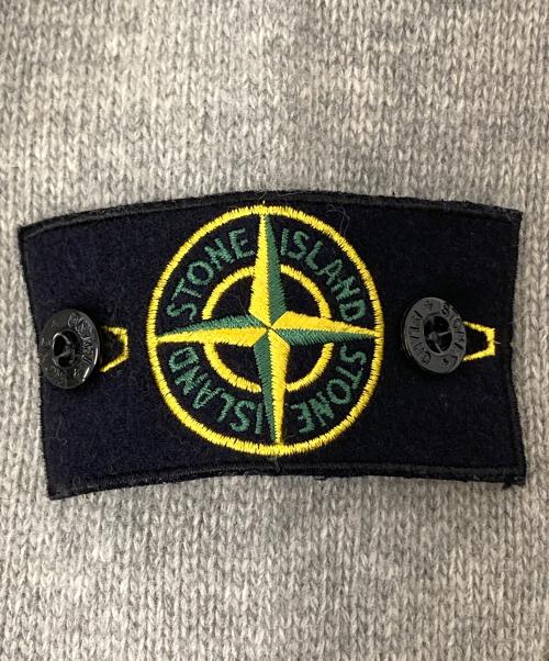 STONE ISLAND（ストーンアイランド）STONE ISLAND (ストーンアイランド) ニットジップパーカー グレー サイズ:Sの古着・服飾アイテム