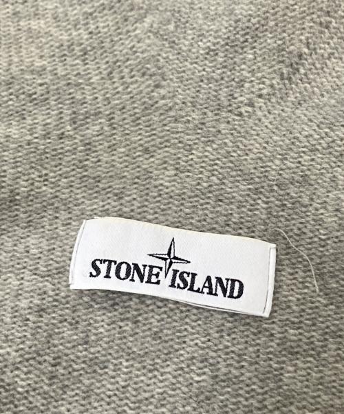STONE ISLAND（ストーンアイランド）STONE ISLAND (ストーンアイランド) ニットジップパーカー グレー サイズ:Sの古着・服飾アイテム