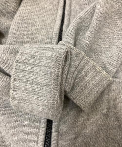 STONE ISLAND（ストーンアイランド）STONE ISLAND (ストーンアイランド) ニットジップパーカー グレー サイズ:Sの古着・服飾アイテム