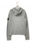 STONE ISLAND (ストーンアイランド) ニットジップパーカー グレー サイズ:S：22000円