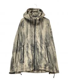 TATRAS（タトラス）の古着「総柄フ-デッドジャケット」｜オリーブ