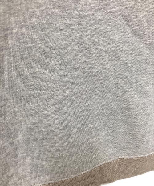 DELUXE（デラックス）DELUXE (デラックス) クルーネックコットンスウェット グレー サイズ:XLの古着・服飾アイテム