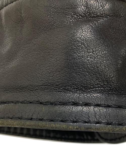 AVIREX（アヴィレックス）AVIREX (アヴィレックス) シープレザージャケット ブラック サイズ:Lの古着・服飾アイテム