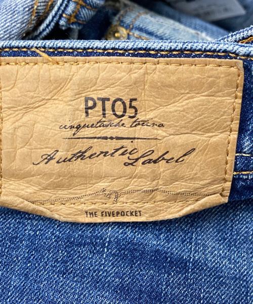 PT05（ピーティーゼロチンクエ）PT05 (ピーティーゼロチンクエ) ストレートデニムパンツ インディゴ サイズ:30の古着・服飾アイテム