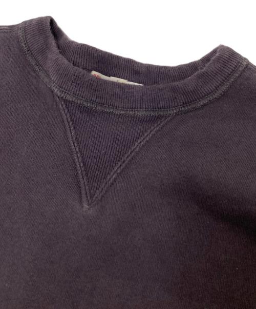 WAREHOUSE（ウエアハウス）WAREHOUSE (ウエアハウス) 両Vクルーネックスウェット ブラウン サイズ:42の古着・服飾アイテム