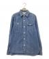 HOUSTON（ヒューストン）の古着「デニムシャツ」｜インディゴ