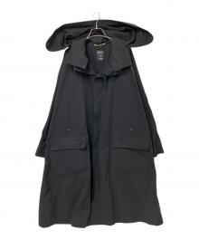 Leh（レー）の古着「バックプリントフーデッドコート」｜ブラック