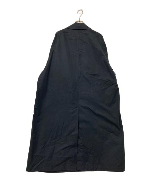 TOMORROW LAND（トゥモローランド）TOMORROW LAND (トゥモローランド) コットンナイロンツイル ステンカラーコート ブラック サイズ:Sの古着・服飾アイテム