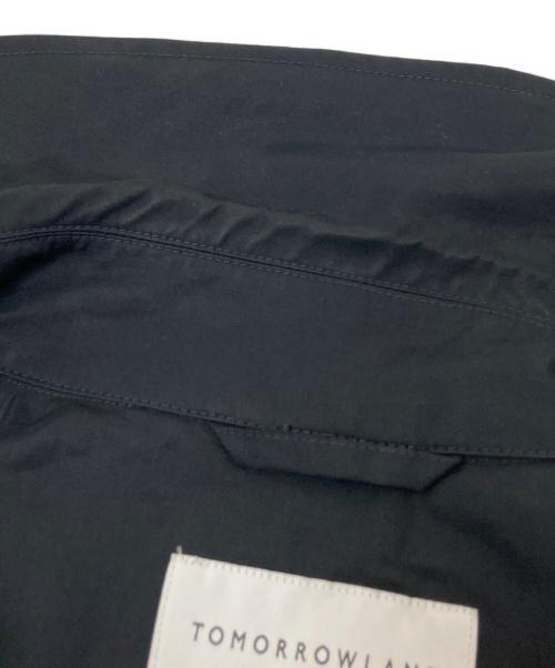 TOMORROW LAND（トゥモローランド）TOMORROW LAND (トゥモローランド) コットンナイロンツイル ステンカラーコート ブラック サイズ:Sの古着・服飾アイテム