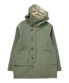 COLIMBO（コリンボ）の古着「リバーシブルハドソンバレートループパーカ」｜グリーン