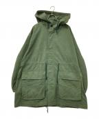 KUONクオン）の古着「フーデッドコート」｜グリーン