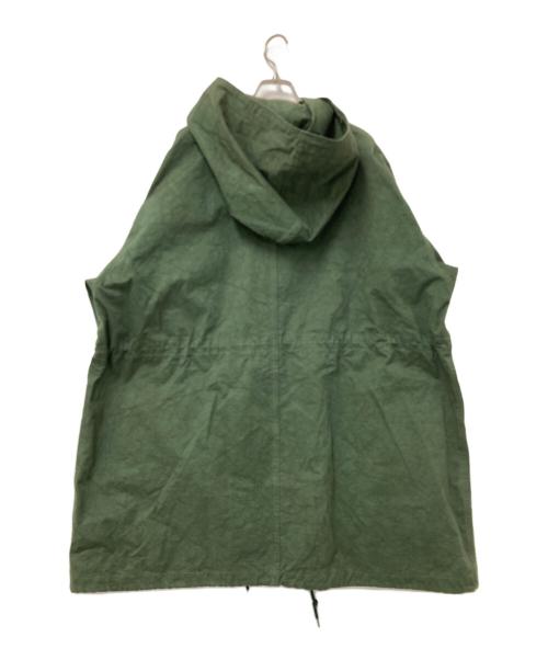 KUON（クオン）KUON (クオン) フーデッドコート グリーン サイズ:Lの古着・服飾アイテム