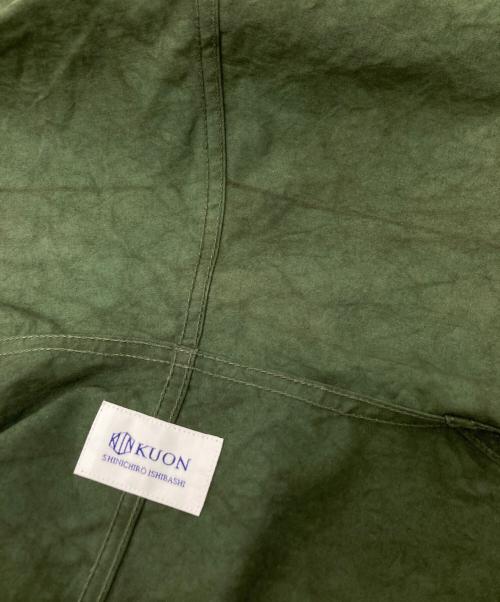 KUON（クオン）KUON (クオン) フーデッドコート グリーン サイズ:Lの古着・服飾アイテム