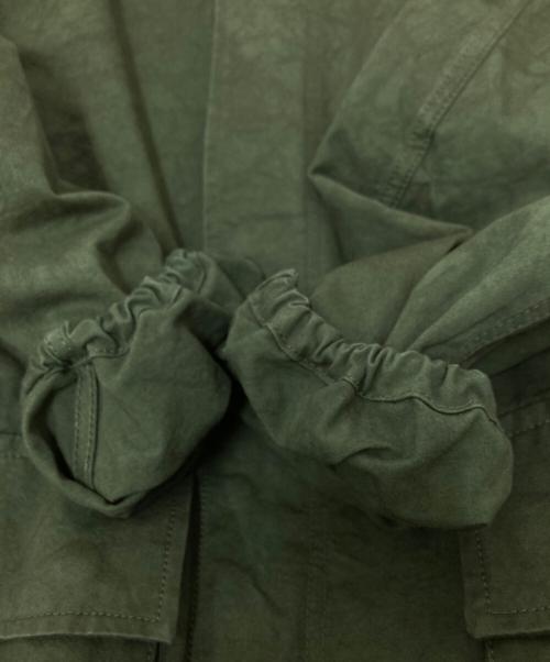 KUON（クオン）KUON (クオン) フーデッドコート グリーン サイズ:Lの古着・服飾アイテム