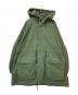 KUON（クオン）の古着「フーデッドコート」｜グリーン