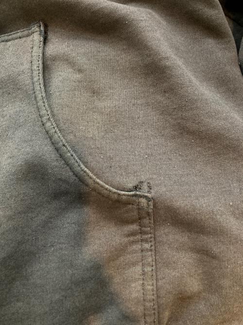 CarHartt（カーハート）CarHartt (カーハート) オーバサイズジップパーカー ブラウン サイズ:下記参照の古着・服飾アイテム